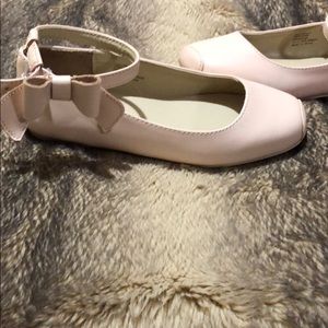 Janie and Jack girls pink shoes